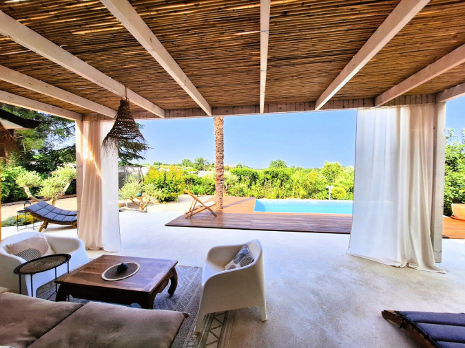 Casa B s bazenom i pogledom na more, Poreč Istra, Hrvatska