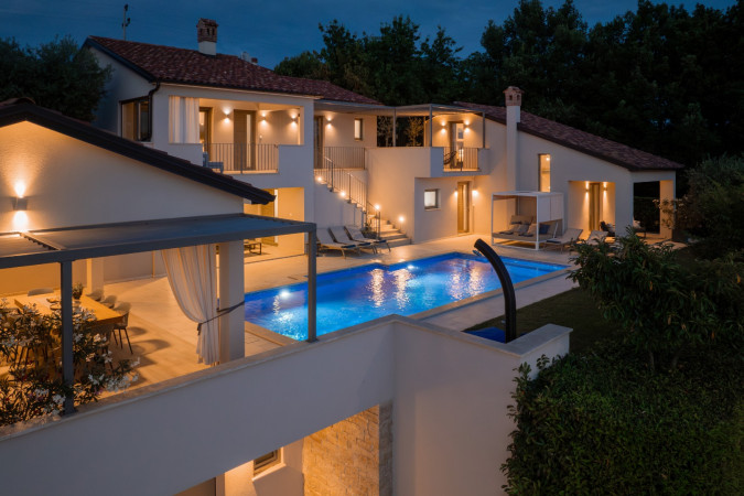 Villa Rotonda, Lindar, Pazin - Hrvatska